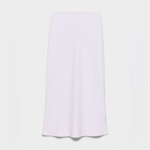Aritzia Wilfred Devotion Skirt In Ice Lavender Midi Skirt